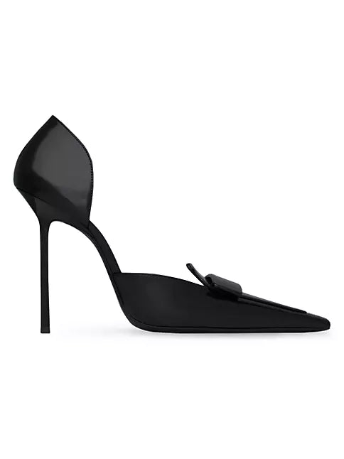 Saint Laurent D鈥檕rsay Leather Pumps