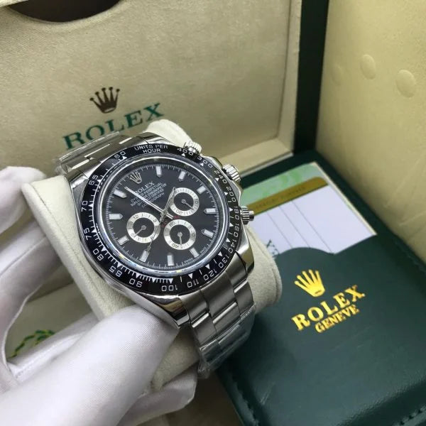 Rolex Watch For Men Black Face 鈥� Fathers Day Gift