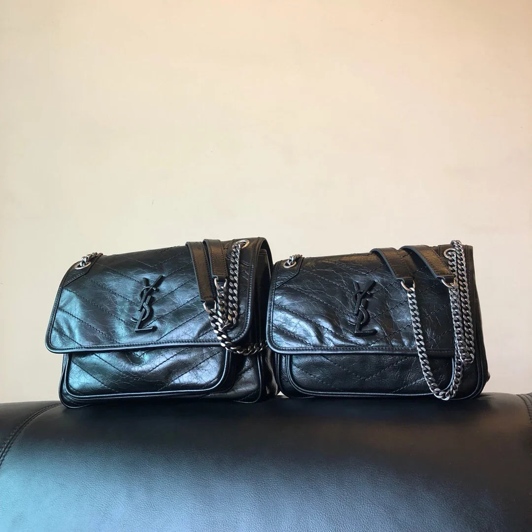 Saint Laurent Niki Vintage Leather Bag