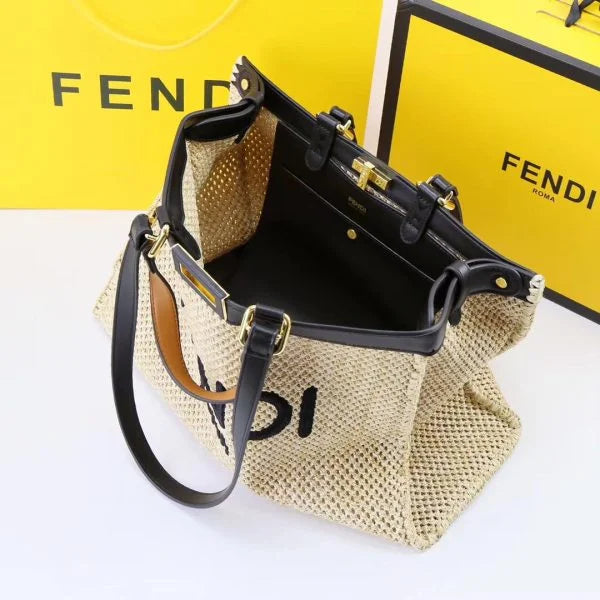 Fendi Canvas Tote Bag For Women