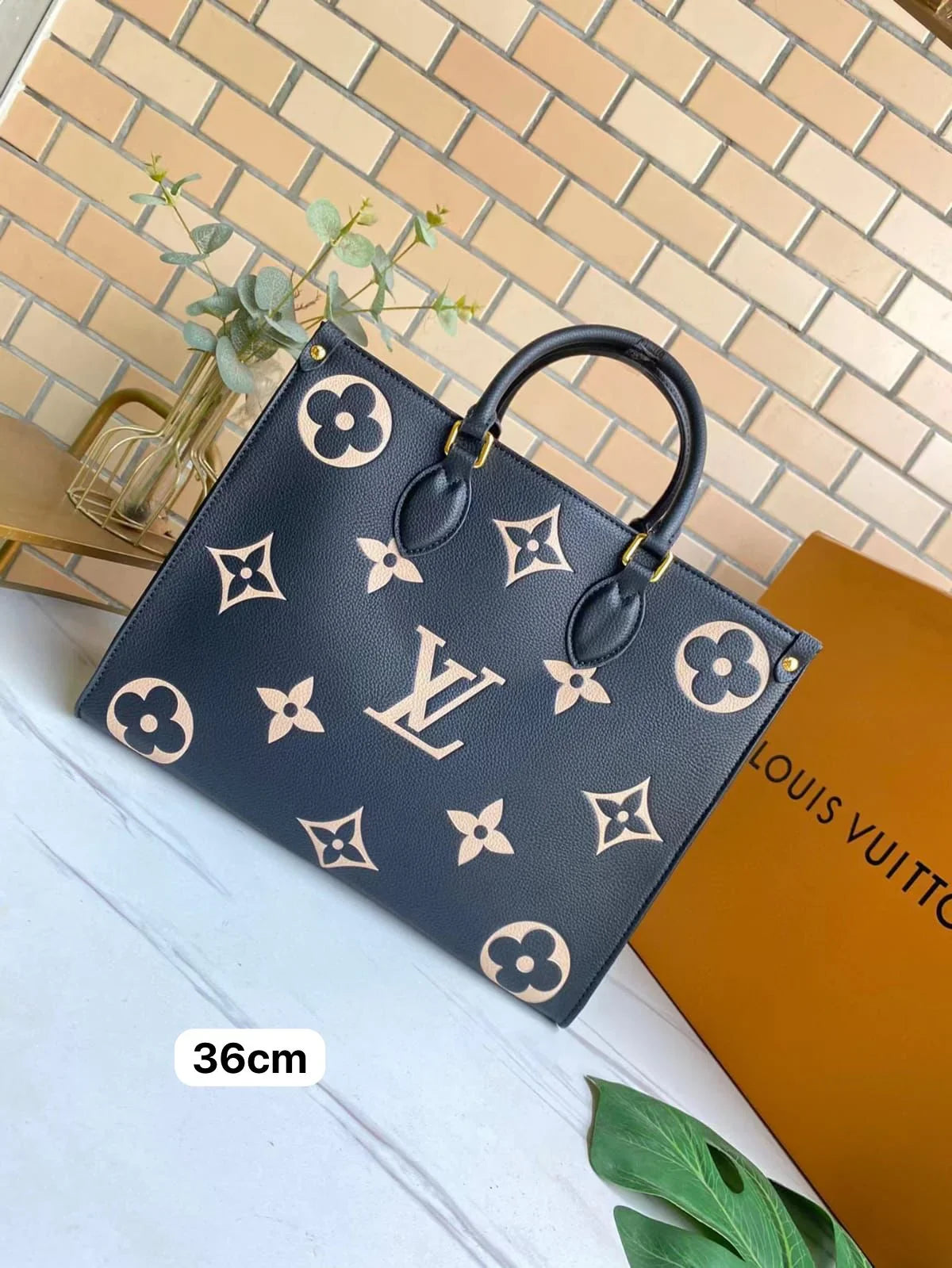 Louis Vuitton On The Go Denim Tote MM