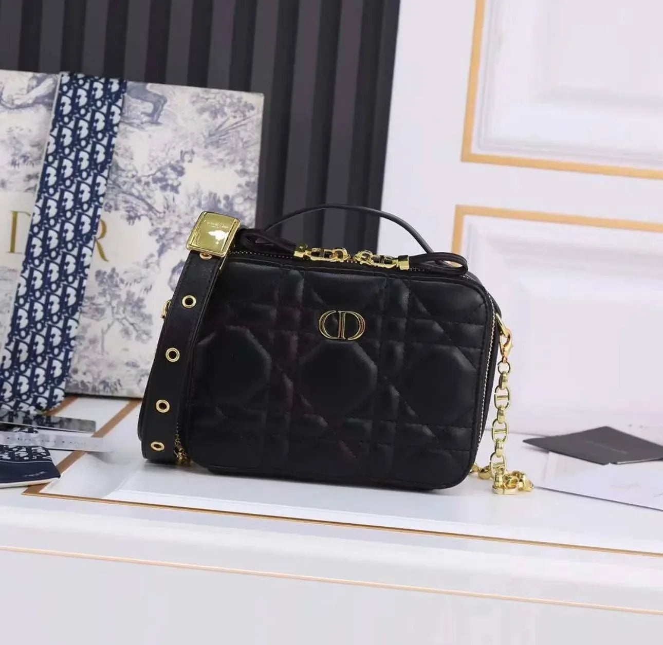 Christian Dior Caro Box Bag