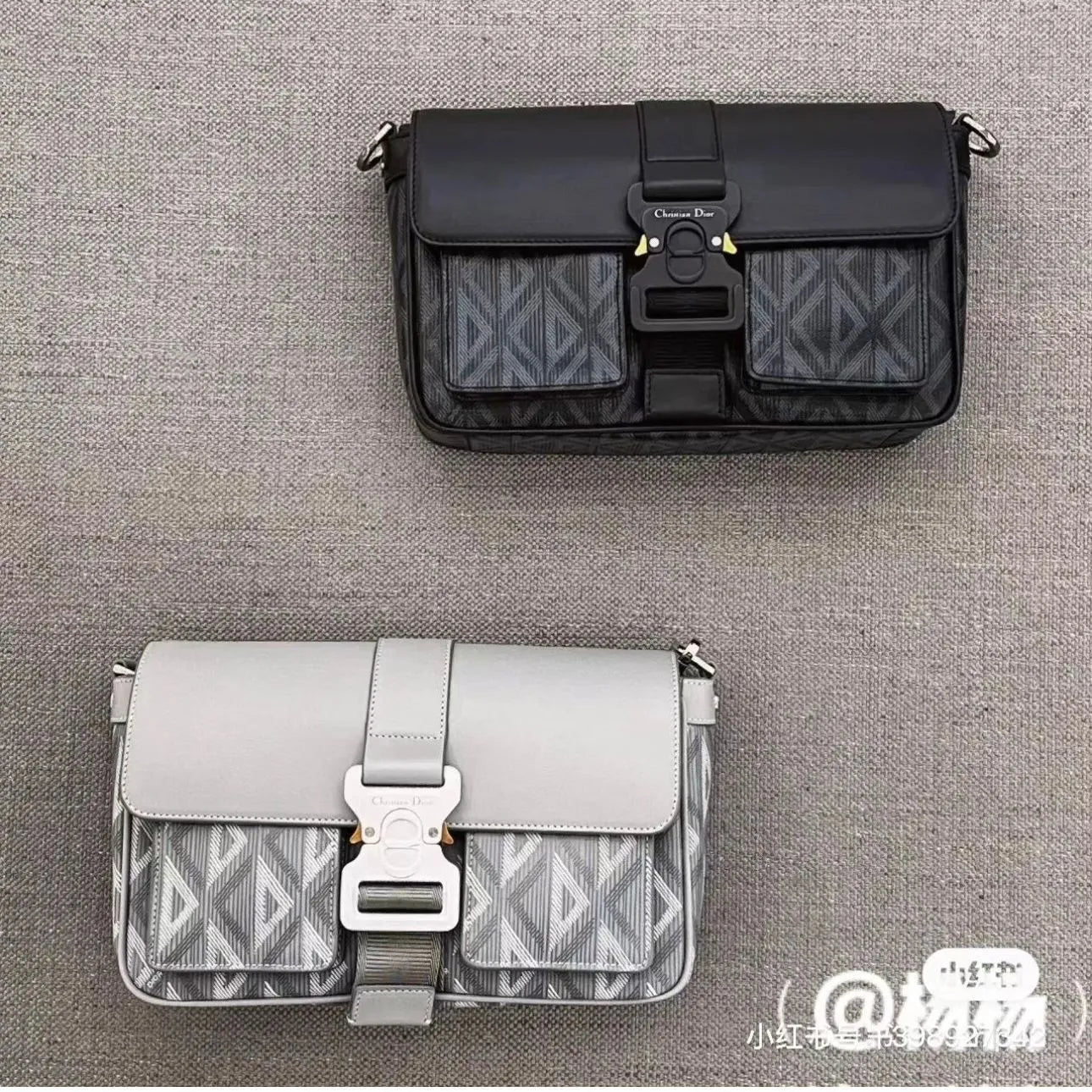 Christian Mini Dior Hit The Road Shoulder Bag