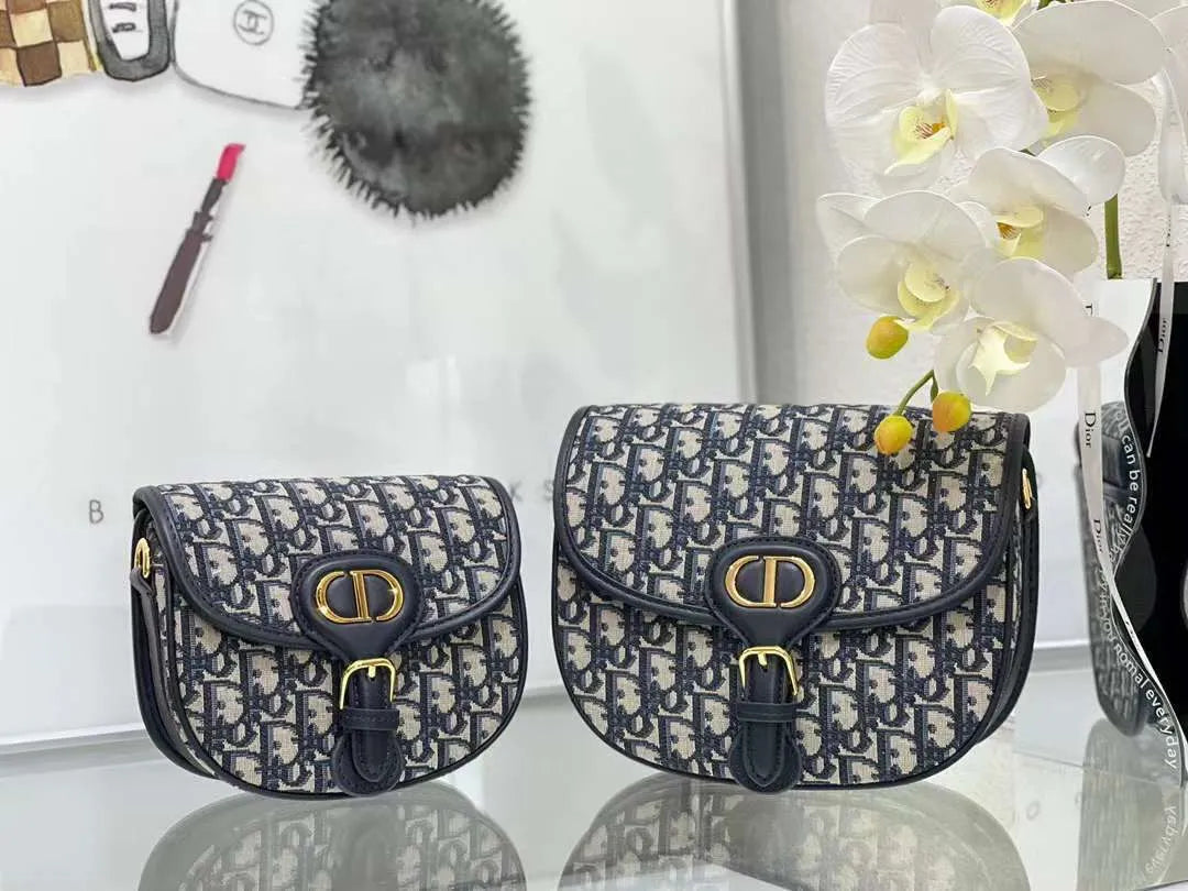 Christian Dior Medium Bobby Bag With Mini Bag