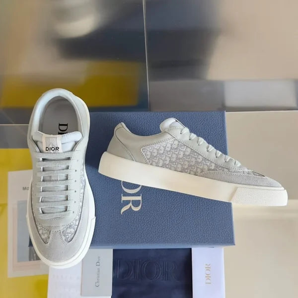 Dior Men Ferragamo Sneaker Navy Blue