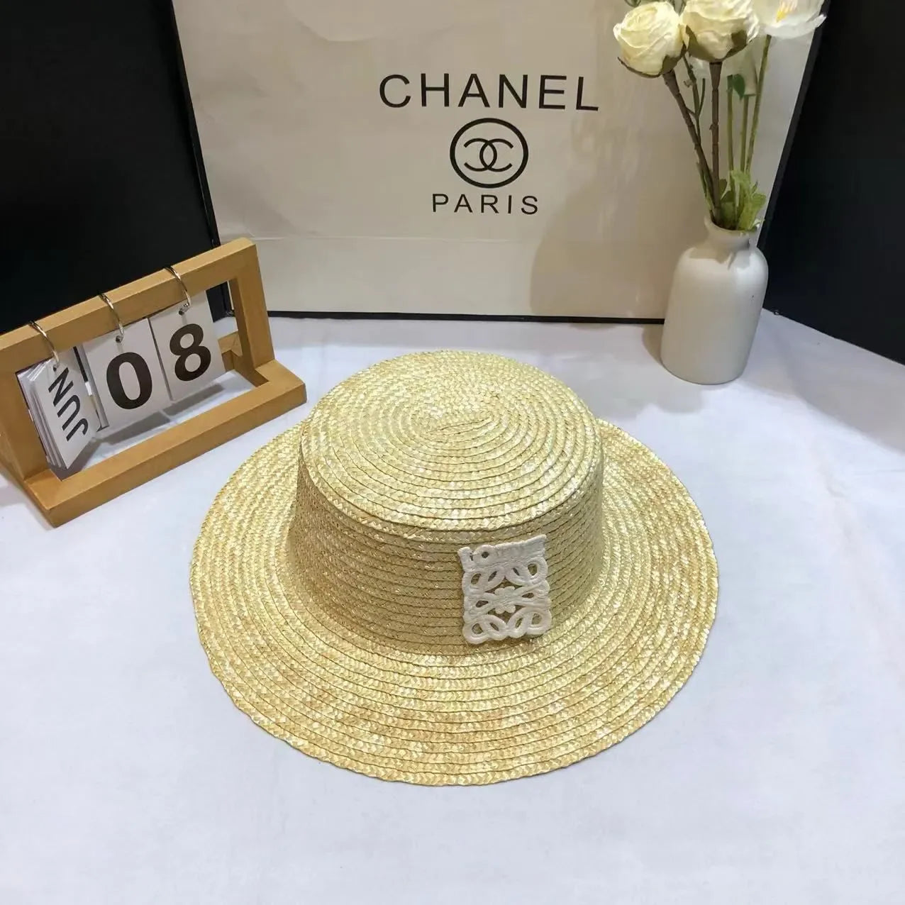 Elegant British Style Casual All-Match Straw Hat