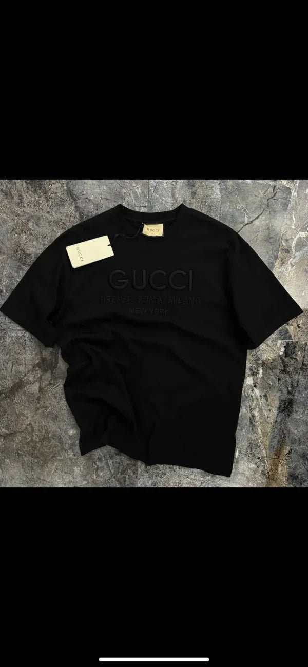 Gucci Cotton Logo Short Sleeve T-Shirt
