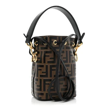 Fendi Women鈥檚 Black Mini Mon Tresor Bag