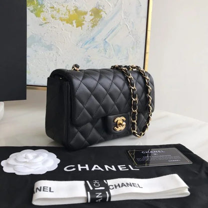 Chanel Flap Designer Bag 鈥� Black