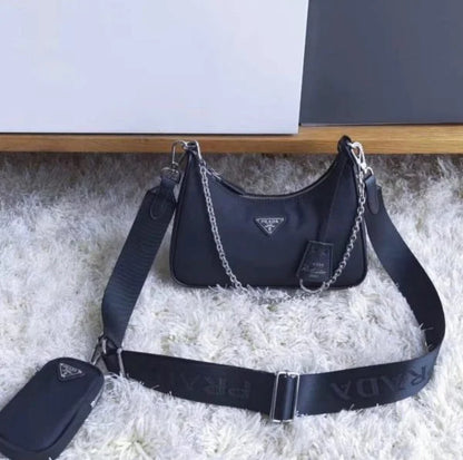 Prada Re-Edition 2005 Nylon Hobo Bags for Women