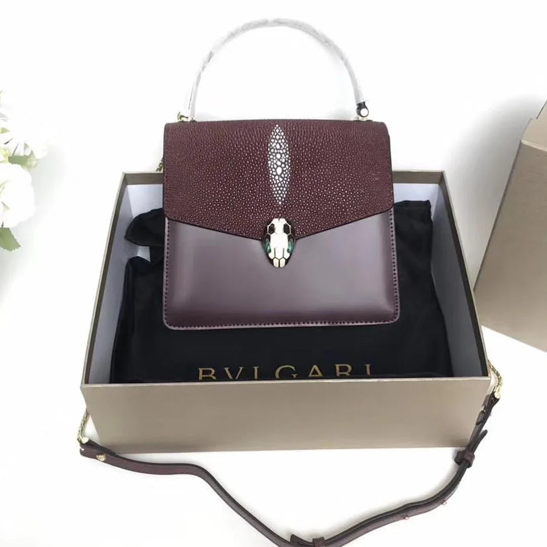 Bvlgari Serpenti Forever Top Handle Bags
