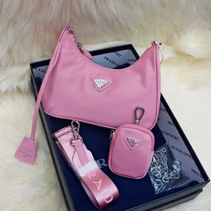 Prada Re-Edition 2005 Nylon Hobo Bags for Women