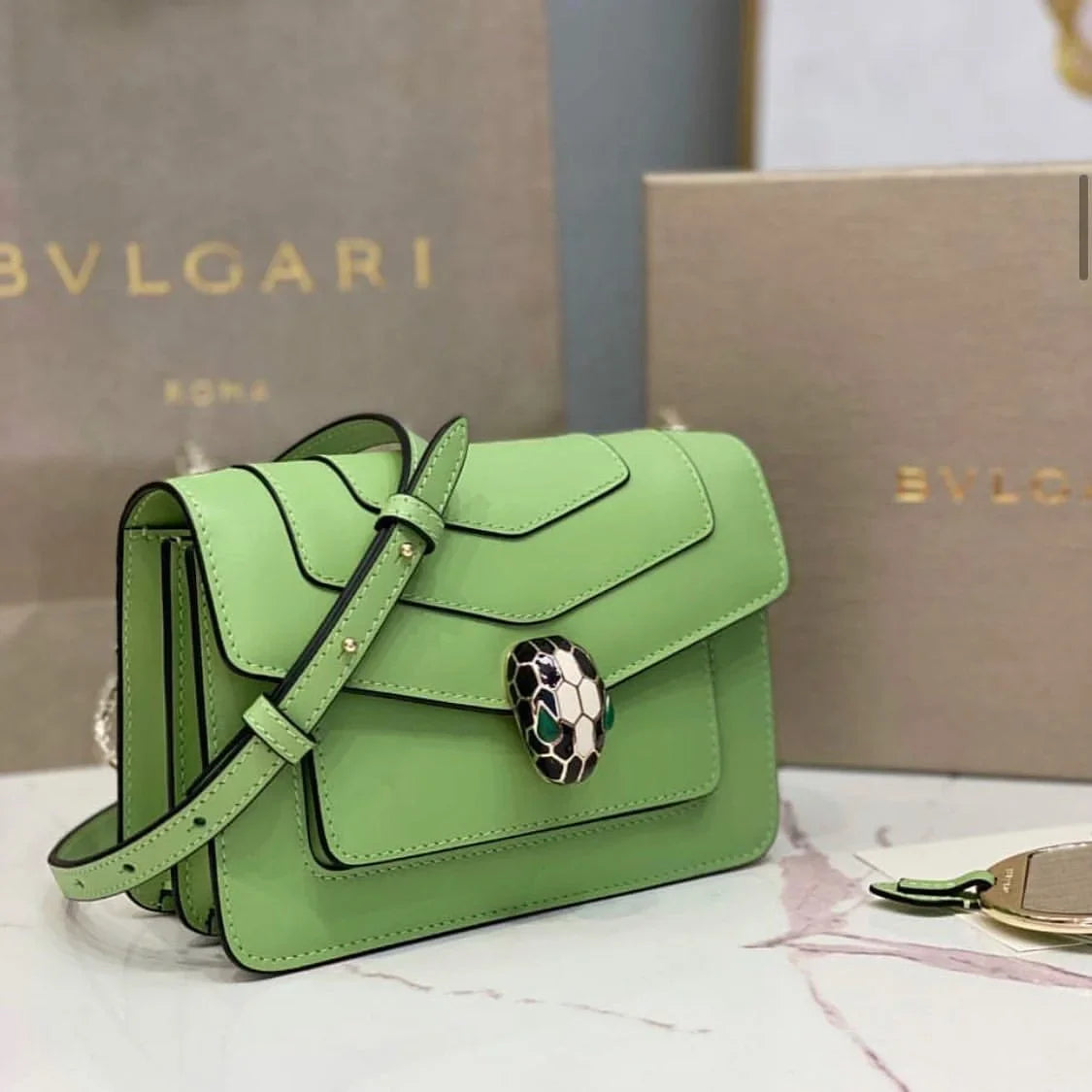 Bvlgari Serpenti Forever Crossbody Bags