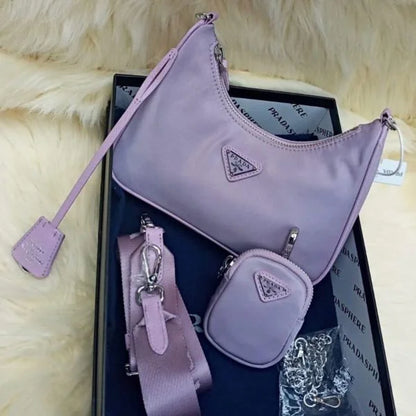 Prada Re-Edition 2005 Nylon Hobo Bags for Women