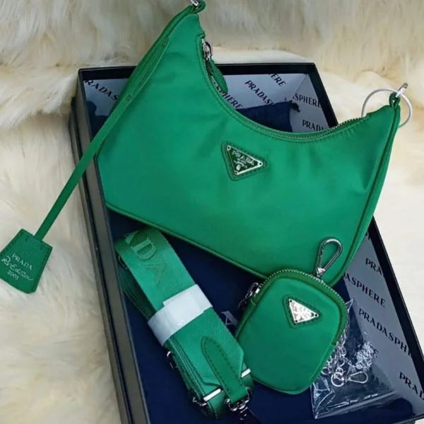 Prada Re-Edition 2005 Nylon Hobo Bags for Women