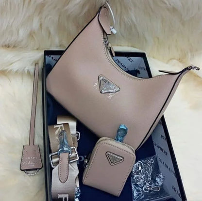 Prada Re-Edition 2005 Nylon Hobo Bags for Women