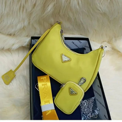 Prada Re-Edition 2005 Nylon Hobo Bags for Women