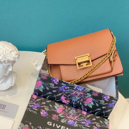Authentic Quality Givenchy GV3 Leather and Suede Shoulder Bags