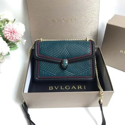 Bvlgari Serpenti Diamond Blast Shoulder Bags for Women
