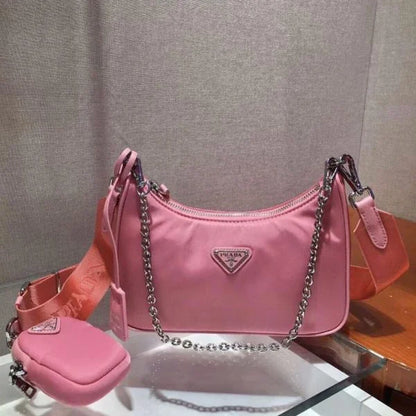 Prada Re-Edition 2005 Nylon Hobo Bags for Women