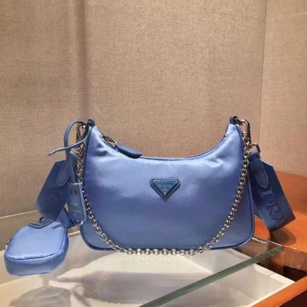 Prada Re-Edition 2005 Nylon Hobo Bags for Women