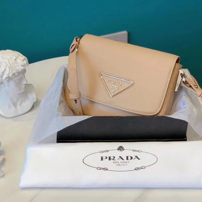 Prada Saffiano Leather Shoulder Bags Online Sale