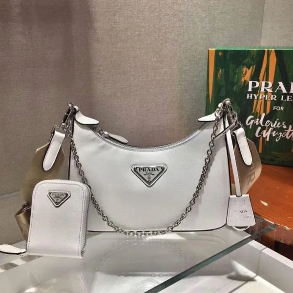 Prada Re-Edition 2005 Nylon Hobo Bags for Women