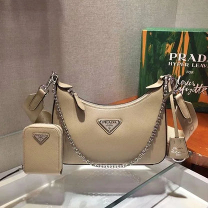 Prada Re-Edition 2005 Nylon Hobo Bags for Women