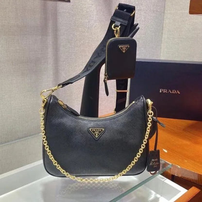 Prada Re-Edition 2005 Nylon Hobo Bags for Women
