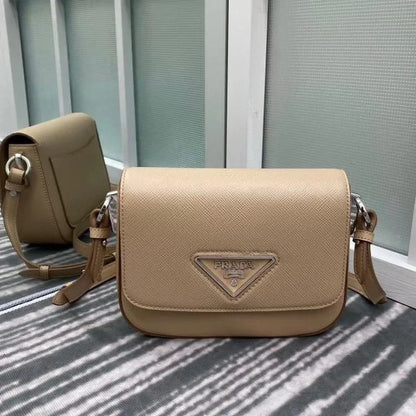 Prada Saffiano Leather Shoulder Bags Online Sale