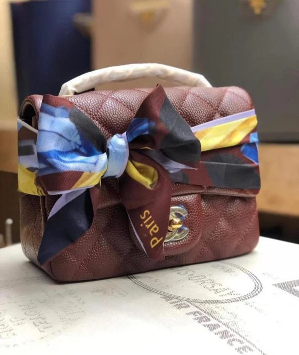 Chanel Flap Bags For Women With Silk Scarf 鈥� 7 Colors