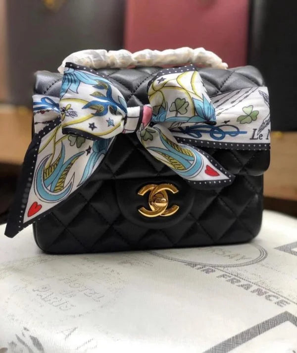 Chanel Flap Bags For Women With Silk Scarf 鈥� 7 Colors