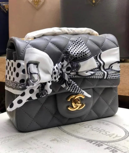 Chanel Flap Bags For Women With Silk Scarf 鈥� 7 Colors