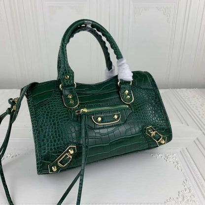 Balenciaga Women鈥檚 Classic Mini City Leather Bags