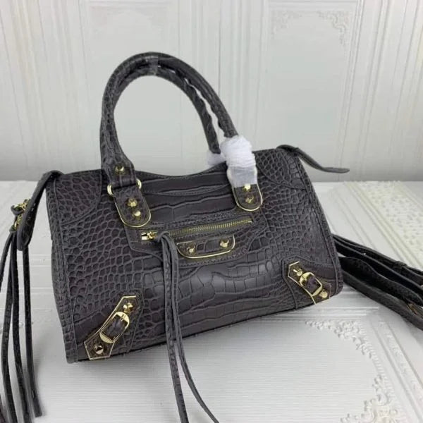 Balenciaga Women鈥檚 Classic Mini City Leather Bags