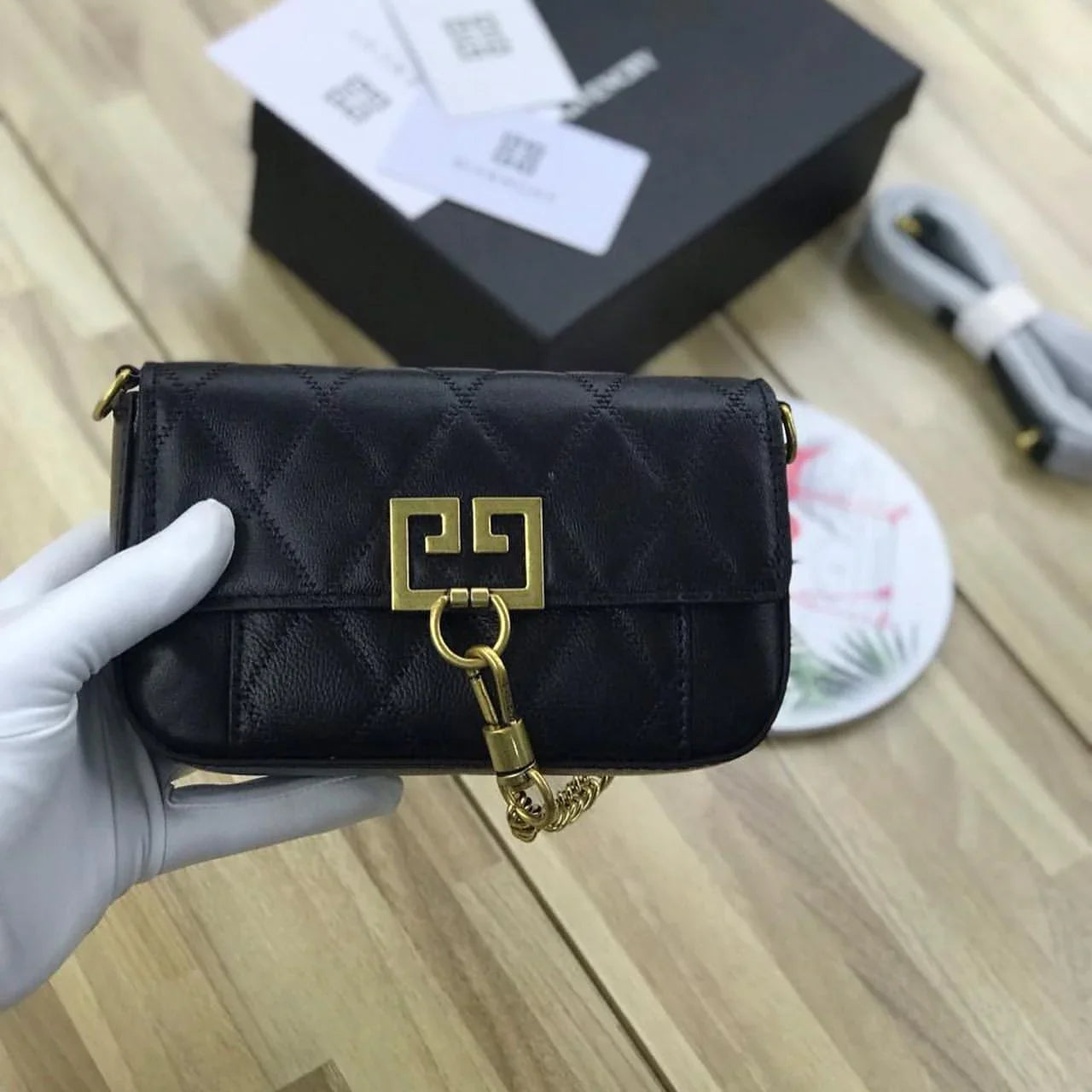 Givenchy Small Bag in Leather and Suede Handbags