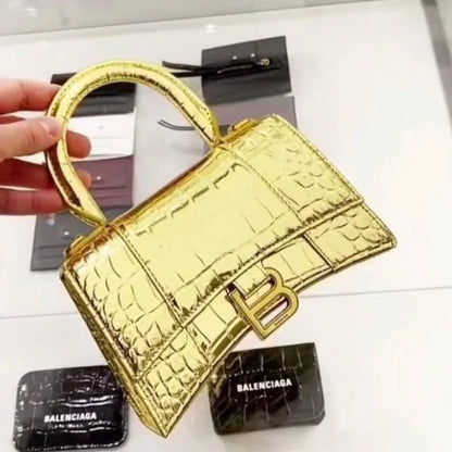 Balenciaga Designer Women鈥檚 Hourglass Top Handle Bags