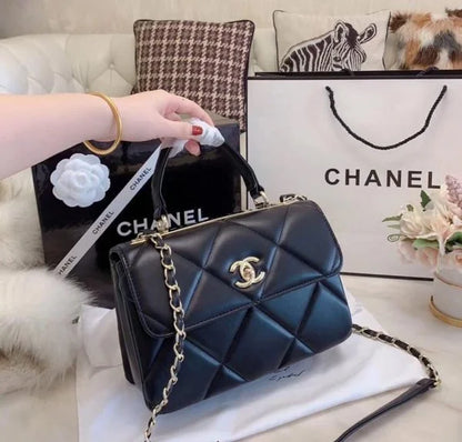 Chanel Flap Bags with Top Handle 鈥� 5 Colors