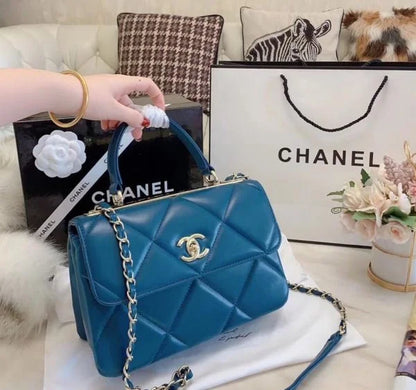 Chanel Flap Bags with Top Handle 鈥� 5 Colors