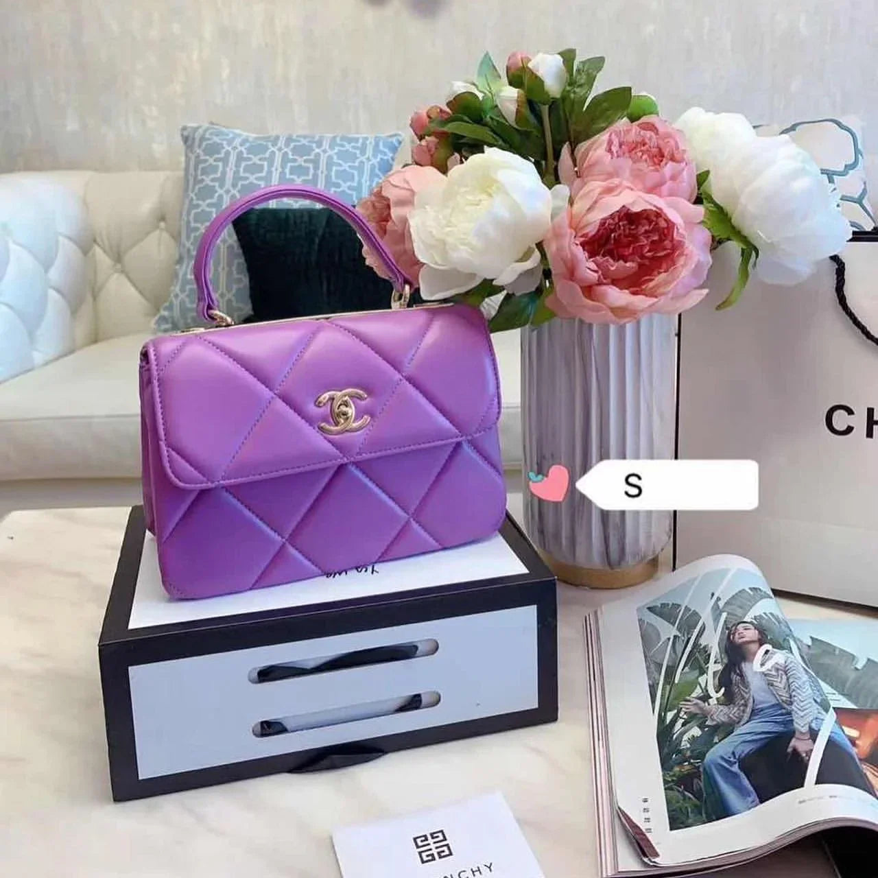 Chanel Flap Bags with Top Handle 鈥� 5 Colors