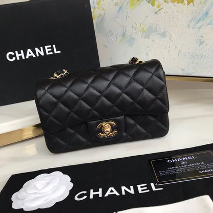 Chanel Flap Designer Bag 鈥� Black