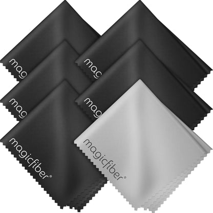 MagicFiber Microfiber Cleaning Cloth, 6 Pack - Premium Cloth for Glasses, Lens, Screens & MoreMagicFiber Microfiber Cleaning Cloth, 6 Pack - Premium Cloth for Glasses, Lens, Screens & More