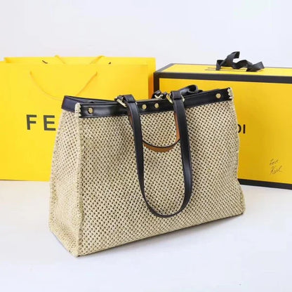 Fendi Canvas Tote Bag For Women