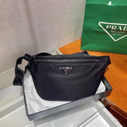 Prada Designer Leather and Nylon Belt Bags