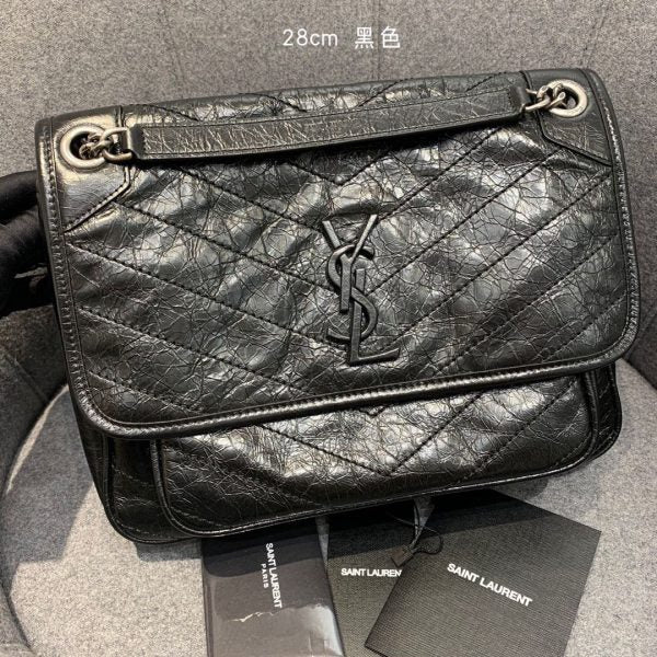 Saint Laurent Niki Vintage Leather Bag