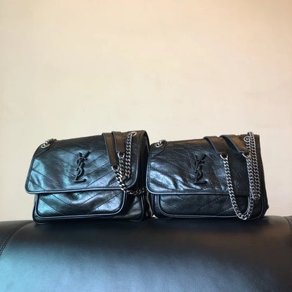 Saint Laurent Niki Vintage Leather Bag