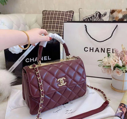 Chanel Flap Bags with Top Handle 鈥� 5 Colors