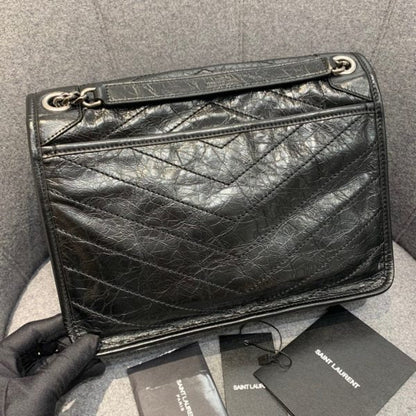 Saint Laurent Niki Vintage Leather Bag