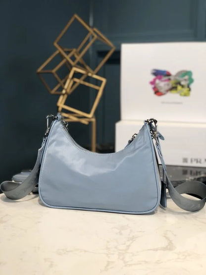 Prada Re-Edition 2005 Nylon Hobo Bags for Women