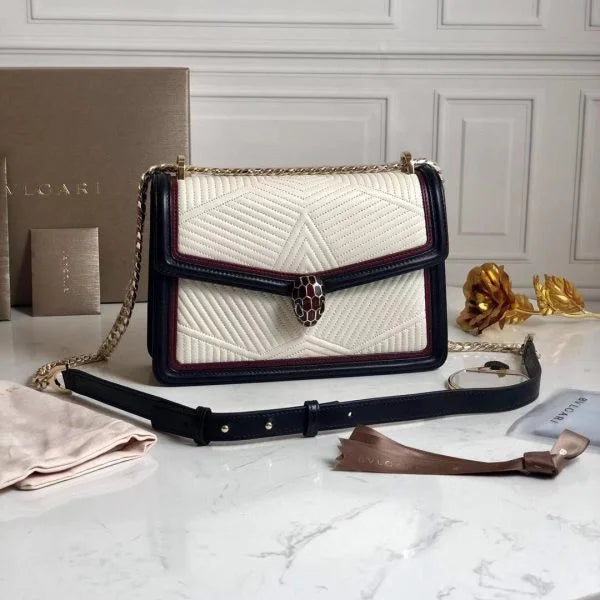 Bvlgari Serpenti Diamond Blast Shoulder Bags for Women